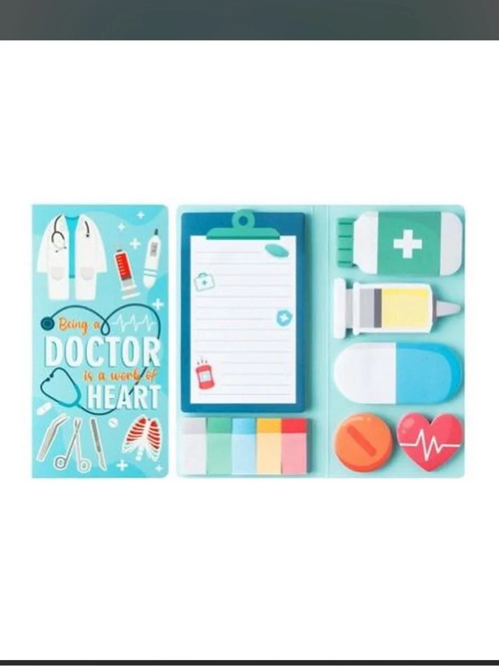 $6 Medical-Themed Tablet Accessory Set with Sticky Notes$6 WHEN BUNDLED WITH 3 O